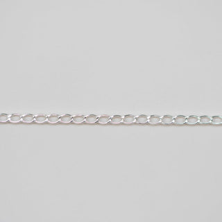 Open Curb - Sterling Silver