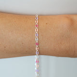 Silver Enamel in Purple Haze