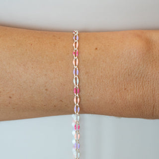 Silver Enamel in Purple Haze