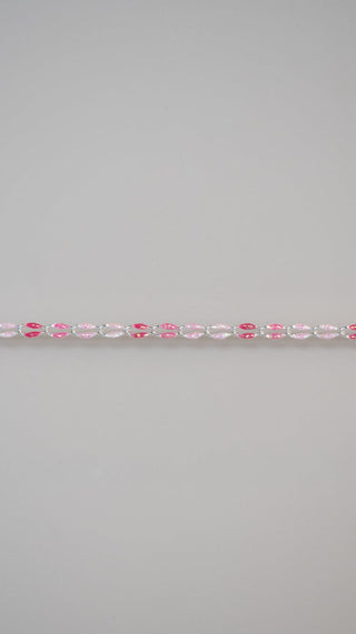 Pink Oasis Glitter string detail