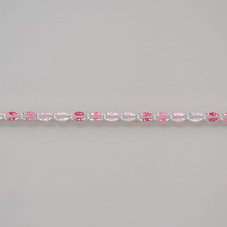 Pink Oasis Glitter necklace detail