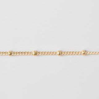 Satellite - Curb - Gold Filled