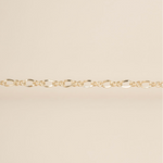 gold chain sold by the yard for permanent jewelry