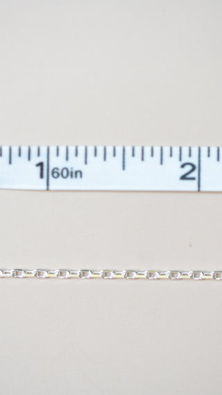 Beveled Diamond Cut Box - Small - Sterling Silver