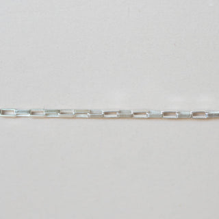 Long Link Box - Sterling Silver
