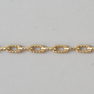 Twisted Paperclip - Gold Filled