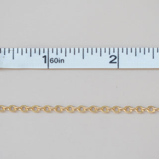 Cable - Flattened - Gold Filled