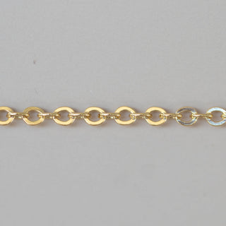 Cable - Flattened - Gold Filled