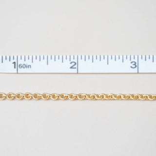 Twisted Cable - Large - Gold Filled