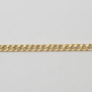 Curb - Flat - Gold Filled