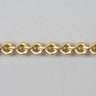 Flattened Rolo - Gold Filled