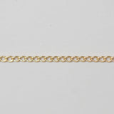 Open Curb - Gold Filled