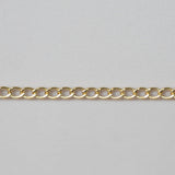 Open Curb - Gold Filled