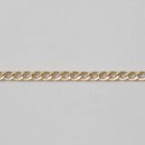 Open Curb - Gold Filled