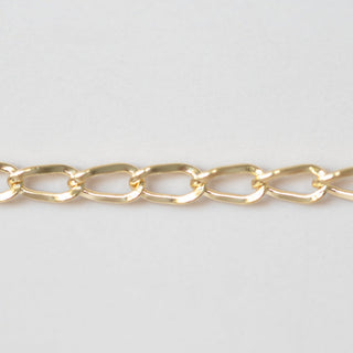 Oval Curb - Gold Filled
