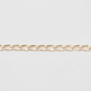 Oval Curb - Gold Filled