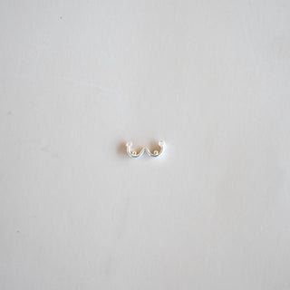 boobie connector charm, breast cancer awareness charm
