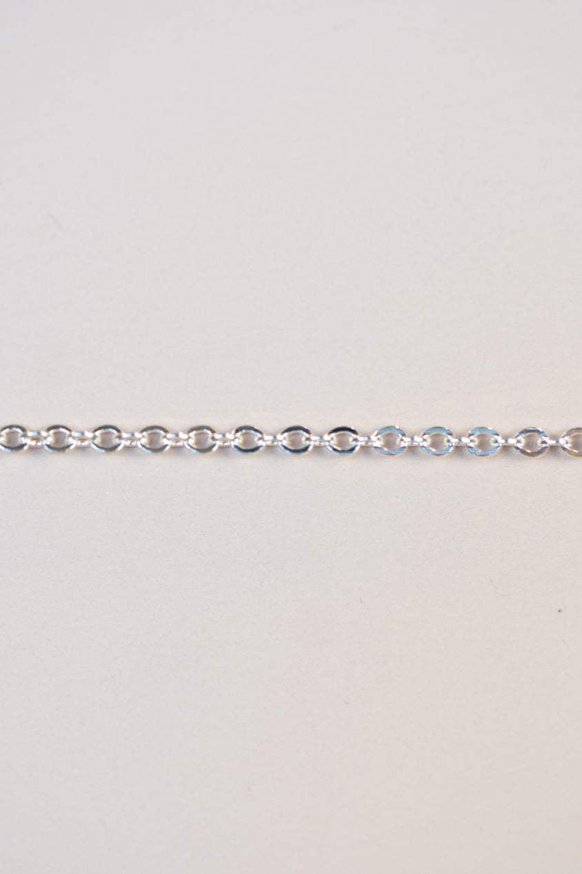 Silver chain necklace, style chain05_13-03