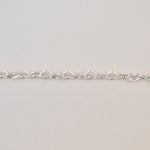 Silver chain necklace, chain05_13-15