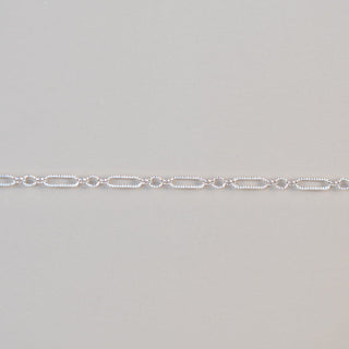 Silver chain necklace, style chain05_13-24