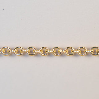 Gold chain necklace, style 05, 13-30