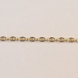 Gold chain necklace, style chain05