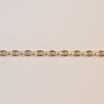 Gold chain with oval links (chain05_13-41)