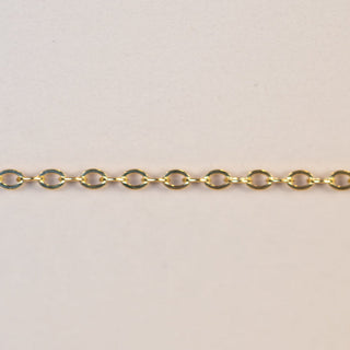 Gold chain with oval links (chain05_13-41)