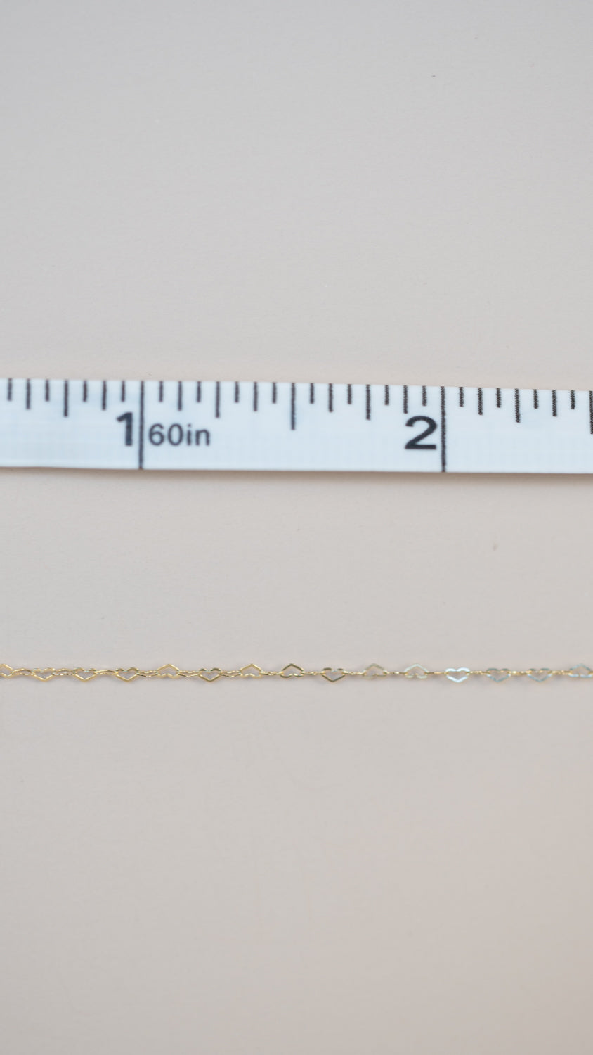 Chain 05 length measured with tape measure