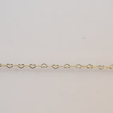 Heart chain necklace, chain05_13-59