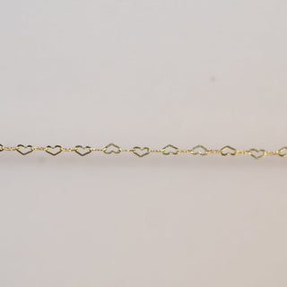 Heart chain necklace, chain05_13-59