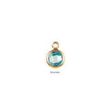 Birthstone Dangle Charms - Gold Filled