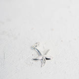 Sterling Silver - Starfish Charm - 10.5mm