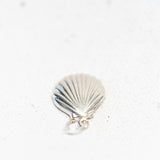 Sterling Silver - Shell Charm - 11mm