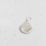 Sterling Silver - Shell Charm - 11mm