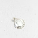 Sterling Silver - Shell Charm - 11mm