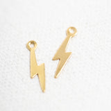 Gold Filled - Lightning Bolt - 11 x 3.5mm