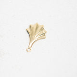 Gold Filled - Fan Charm - 10 x 15mm