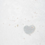 Sterling Silver - Heart Charm - 6 x 8mm