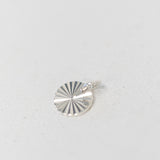 Sterling Silver - Sunburst Round - 7mm