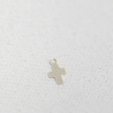 Sterling Silver - Cross - 5 x 4.5mm