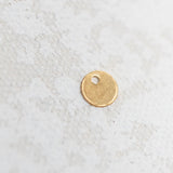 Gold Filled - Round Flat Disc - 6mm