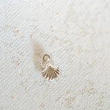 Sterling Silver - Scallop Shell - 6.8mm