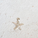 Sterling Silver - Starfish - 8mm