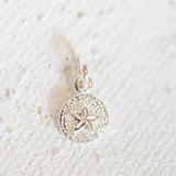 Sterling Silver - Sand Dollar - 6.3mm