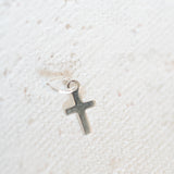 Sterling Silver - Cross - 5 x 9mm