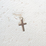 Sterling Silver - Cross - 5 x 9mm