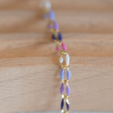 Gold Enamel in Lavender