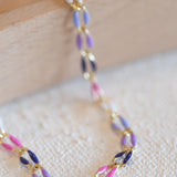 Gold Enamel in Lavender