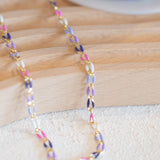 Gold Enamel in Lavender